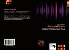 Portada del libro de George Whittaker