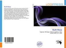 Portada del libro de Ruth Riese