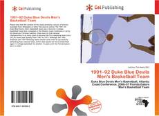 Portada del libro de 1991–92 Duke Blue Devils Men's Basketball Team