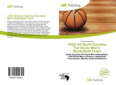 Bookcover of 1992–93 North Carolina Tar Heels Men's Basketball Team