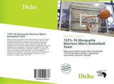 Copertina di 1975–76 Marquette Warriors Men's Basketball Team