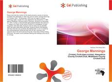 Bookcover of George Mannings