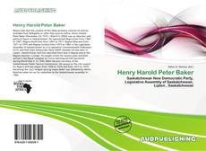 Henry Harold Peter Baker kitap kapağı