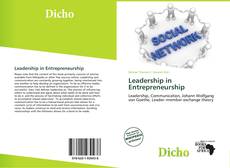 Capa do livro de Leadership in Entrepreneurship 