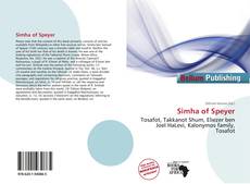 Copertina di Simha of Speyer