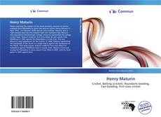 Henry Maturin kitap kapağı