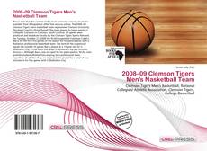 Portada del libro de 2008–09 Clemson Tigers Men's Nasketball Team