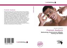 Buchcover von Content Analysis