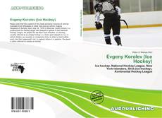 Bookcover of Evgeny Korolev (Ice Hockey)