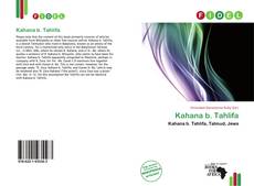 Buchcover von Kahana b. Tahlifa