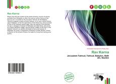 Buchcover von Rav Karna