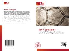 Capa do livro de Karim Boutadjine 