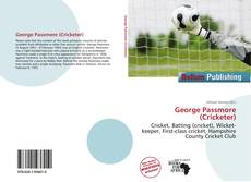 Buchcover von George Passmore (Cricketer)