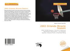 Buchcover von 2002 Orlando Miracle Season