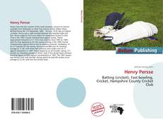 Portada del libro de Henry Persse