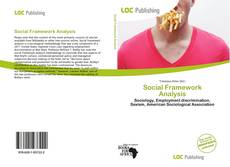 Copertina di Social Framework Analysis