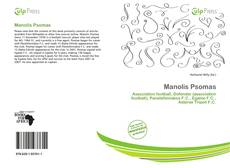 Buchcover von Manolis Psomas