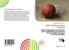 1988–89 Miami Heat Season的封面