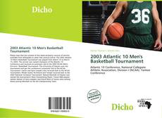 Portada del libro de 2003 Atlantic 10 Men's Basketball Tournament