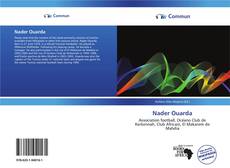 Capa do livro de Nader Ouarda 