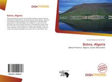 Capa do livro de Batna, Algeria 