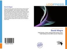 Buchcover von David Alegre