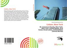 Portada del libro de Lisbon, New York