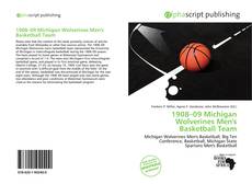 Borítókép a  1908–09 Michigan Wolverines Men's Basketball Team - hoz