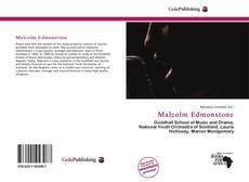 Capa do livro de Malcolm Edmonstone 