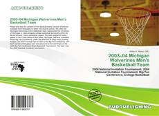 2003–04 Michigan Wolverines Men's Basketball Team kitap kapağı