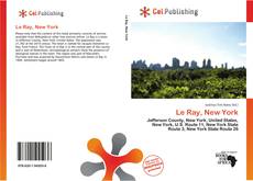 Le Ray, New York kitap kapağı