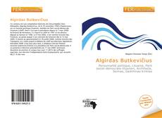 Capa do livro de Algirdas Butkevičius 