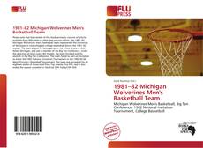 Couverture de 1981–82 Michigan Wolverines Men's Basketball Team