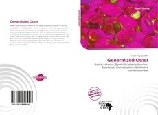 Bookcover of Generalized Other