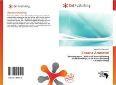 Portada del libro de Zorana Arunović