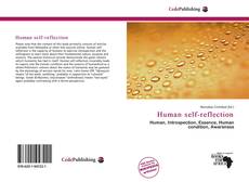 Capa do livro de Human self-reflection 