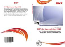 IIHF Continental Cup 2012的封面