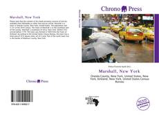 Bookcover of Marshall, New York