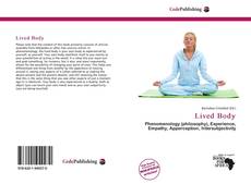 Bookcover of Lived Body