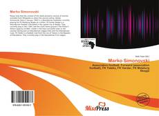 Bookcover of Marko Simonovski