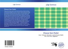 Capa do livro de Eleazar ben Pedat 