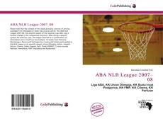 Обложка ABA NLB League 2007–08