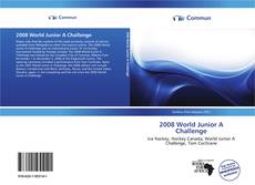 Capa do livro de 2008 World Junior A Challenge 