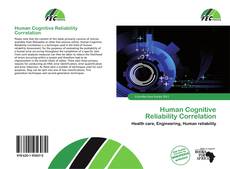 Capa do livro de Human Cognitive Reliability Correlation 