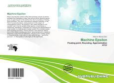 Machine Epsilon kitap kapağı