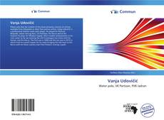 Capa do livro de Vanja Udovičić 