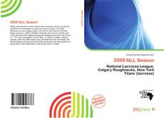 Portada del libro de 2009 NLL Season