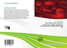 No Way Out (2012) kitap kapağı