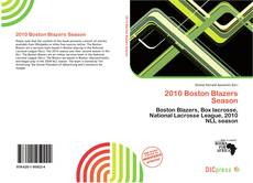 Portada del libro de 2010 Boston Blazers Season