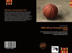 Portada del libro de FIBA Africa Championship 1970